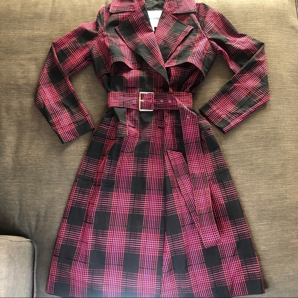 NWT GRLFRND Taylor Midi Trench Coat